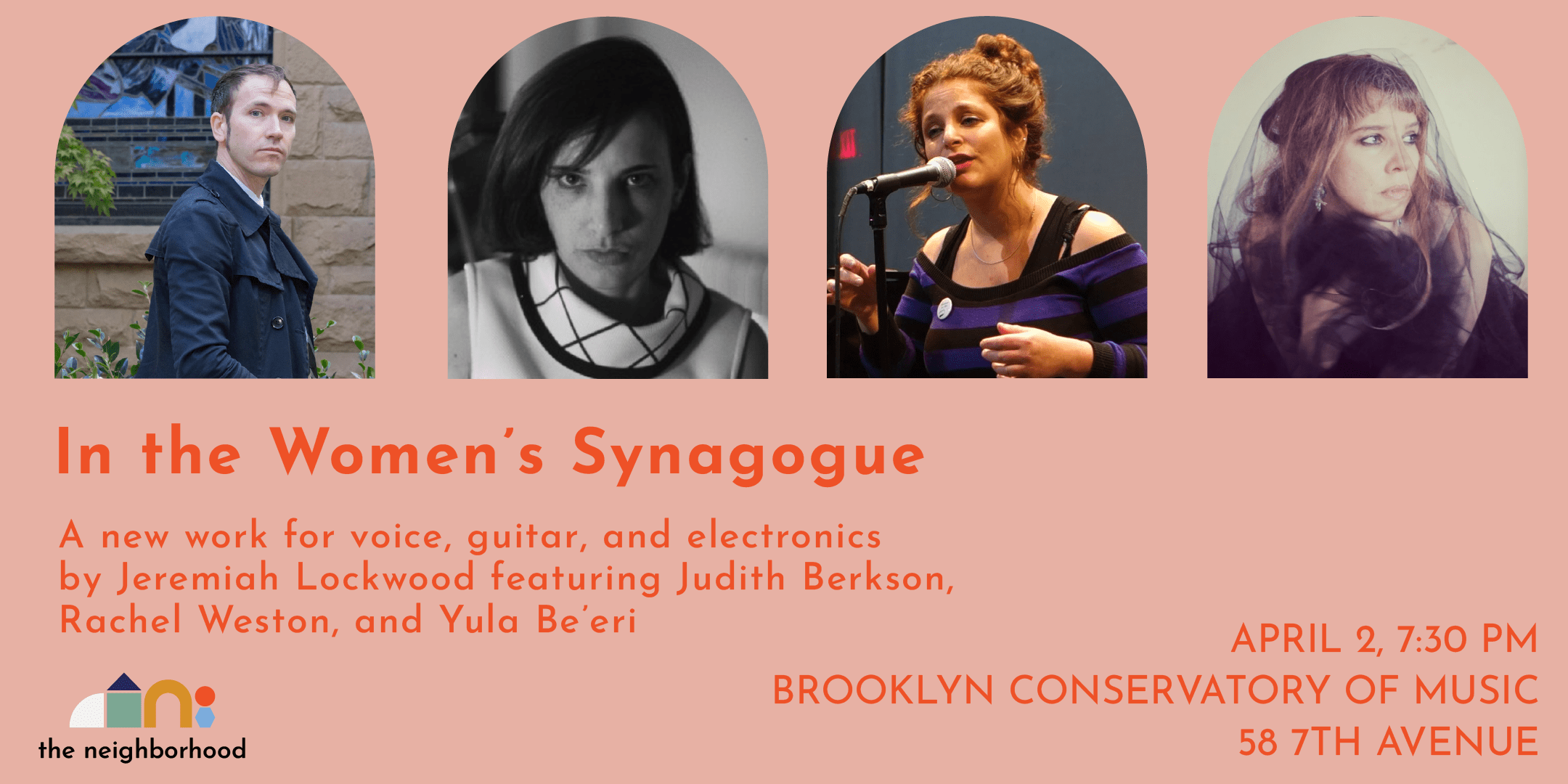 In The Women's Synagogue/In der vayber shul: A New Work for Voice, Guitar, and Electronics