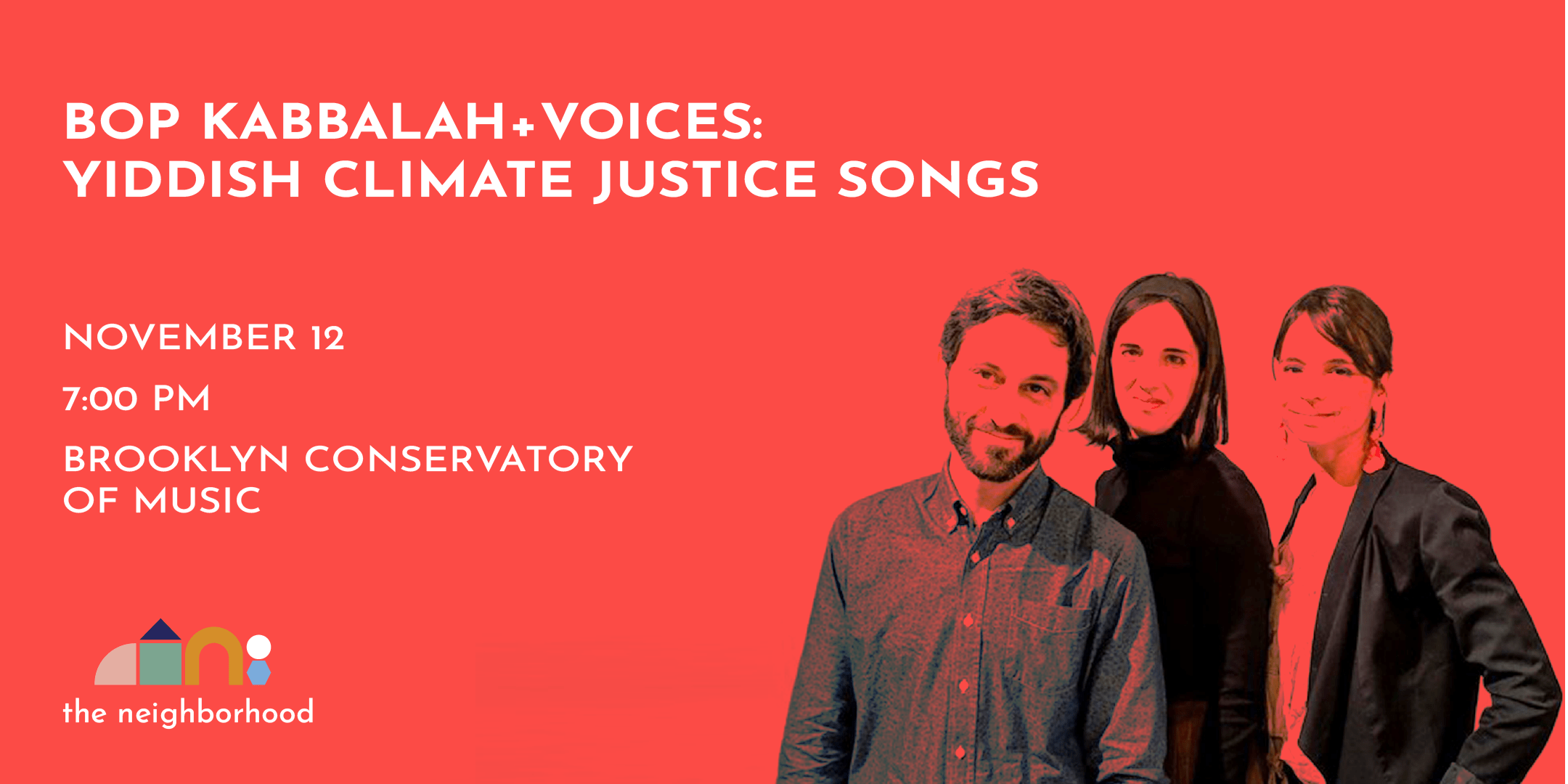 Bop Kabbalah+Voices (with special guest Shayna Dunkelman) premieres Yiddish Climate Justice Song Cycle