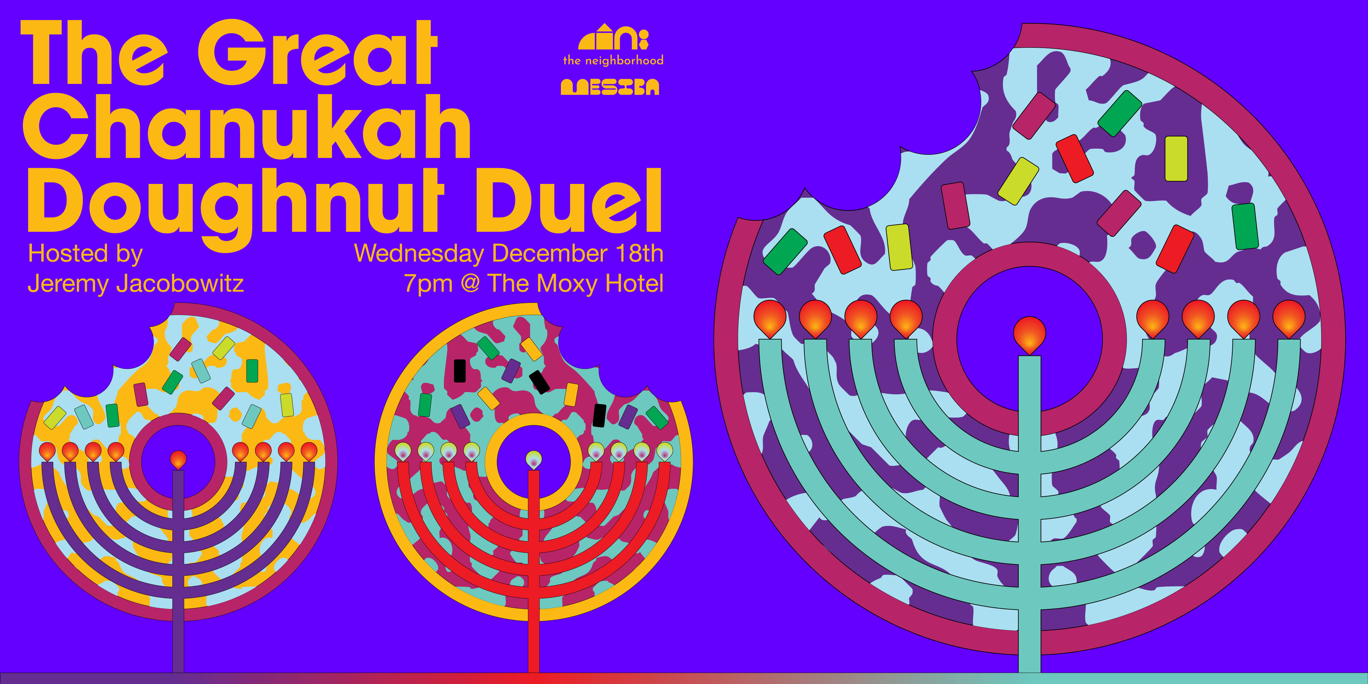 The Great Chanukah Doughnut Duel